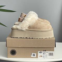 UGG Funkette Slipper Platform Sand 40