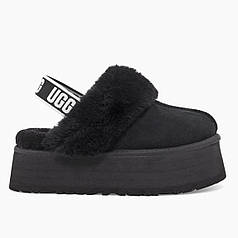 UGG Funkette Slipper Platform Black 40
