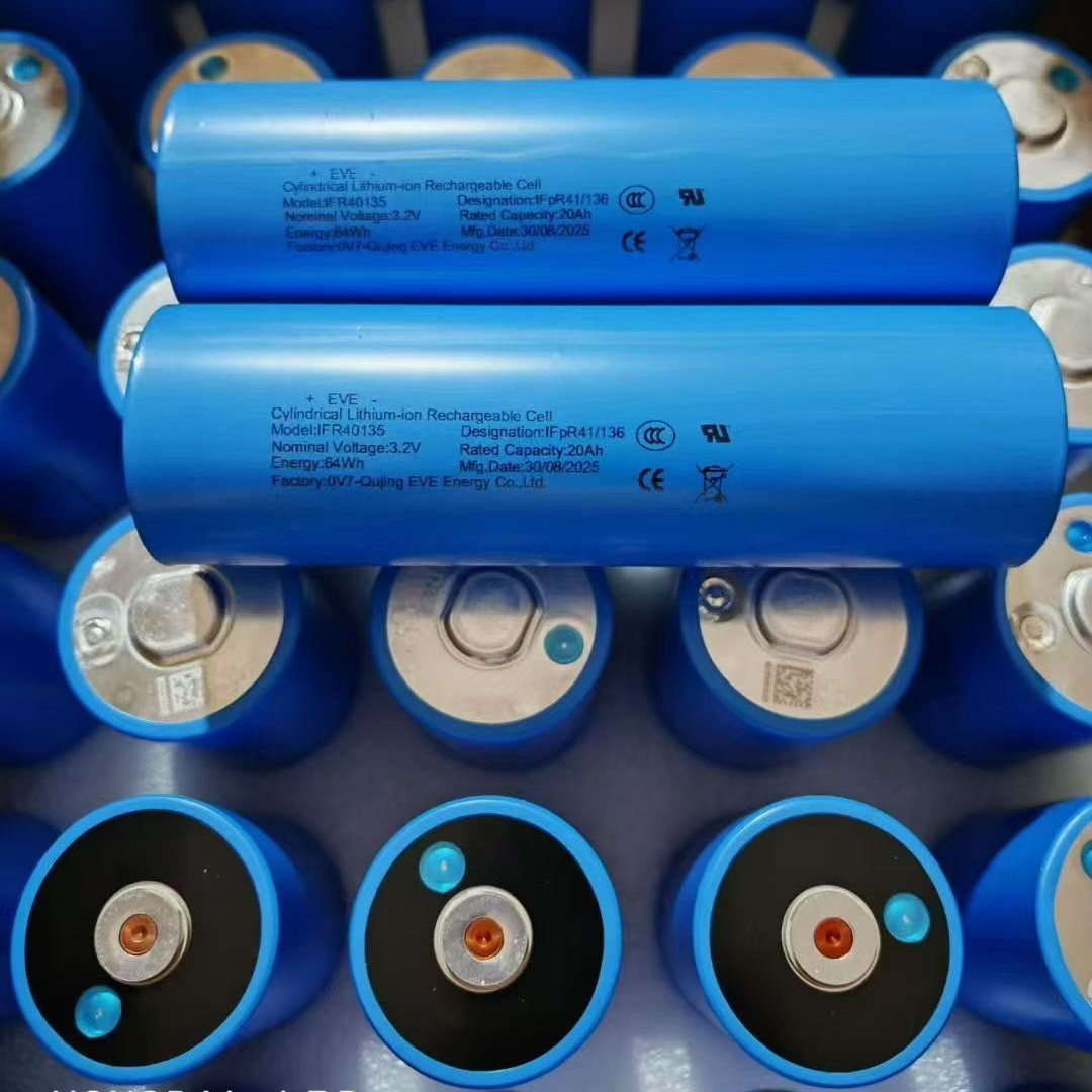 Акумулятор EVE C40 40135 LiFePO4 3.2V 20Ah (20000mAh) 3C, фото 1