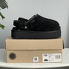 UGG Lanah Clog Black Platform 36
