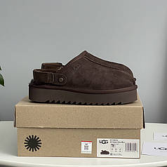 UGG Lanah Clog Chocolate Platform 36