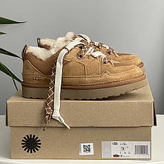UGG Lo Lowmel Sneaker Chestnut FUR 36
