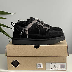 UGG Lo Lowmel Sneaker Black FUR 36