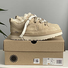 UGG Lo Lowmel Sneaker Mustard Seed FUR 36