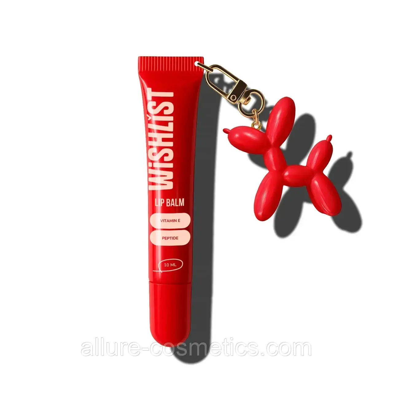 Бальзам-блиск для губ Velvet Coral WishList Lip Gloss Balm 10 мл + Іграшка-брелок, фото 1