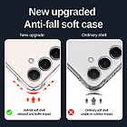 Чохол прозорий для Samsung S25 Ultra з посиленими кутами, фото 3