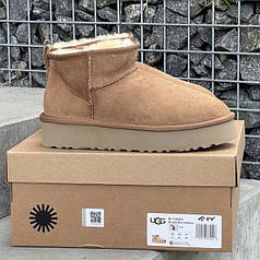 Ugg Classic Ultra Mini Platform Chestnut 36