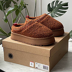 UGG Tazz Slipper Heritage Braid Hardwood 1143976-HWD 36