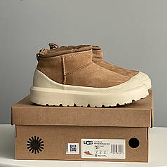 UGG CI Ultra Mini Weather Hybrid Chestnut White 37