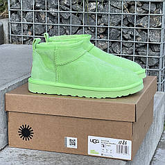 Ugg Classic Ultra Mini Parakeet Green 36