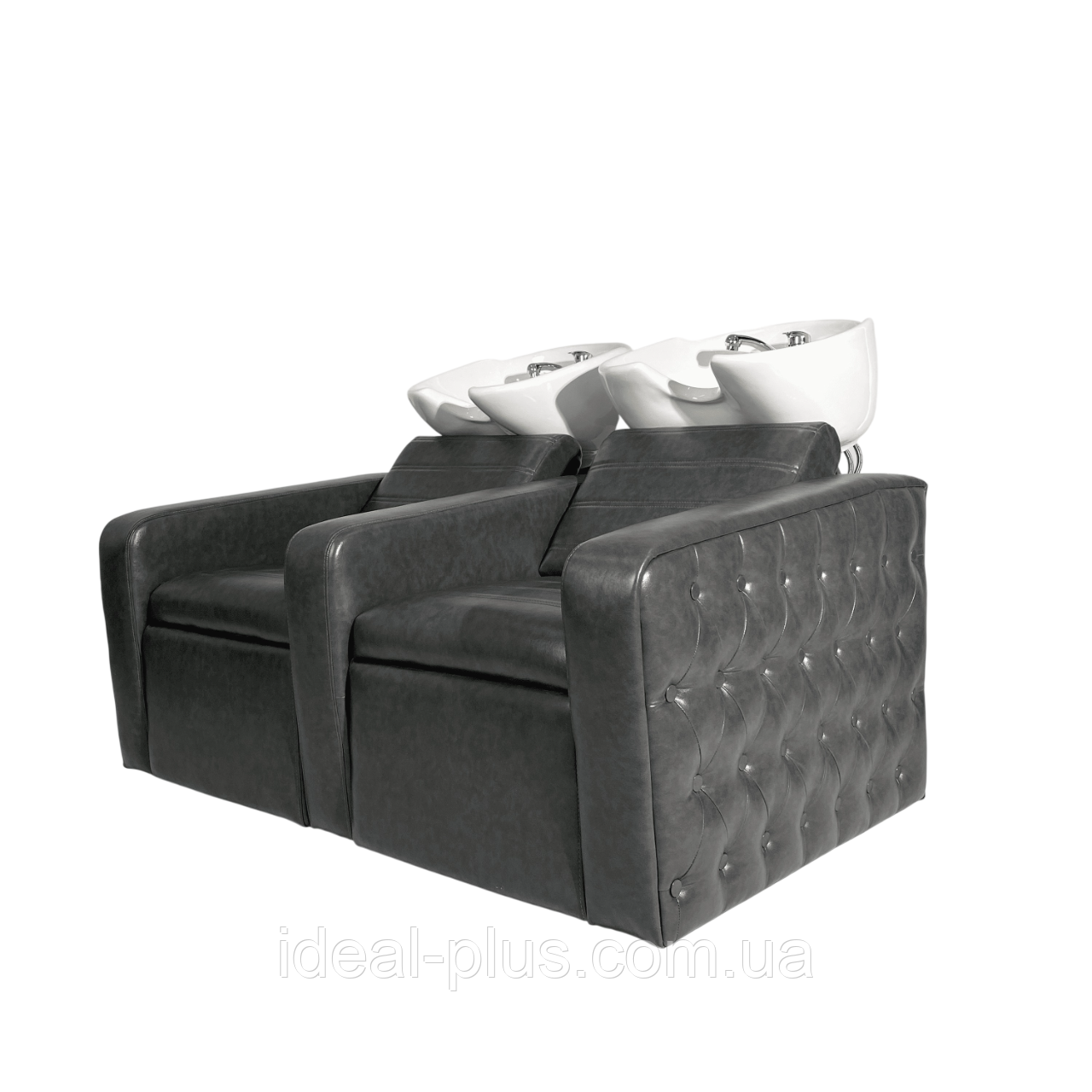 Перукарська мийка MILAN DUO професійна ПОДВІЙНА головомийка для салону краси VМ 2033/2, фото 1