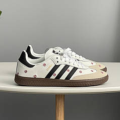 Adidas Samba White Floral Embroidery IF4398 36
