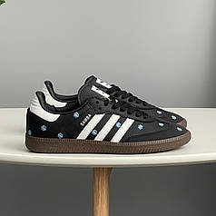 Adidas Samba Black Floral Embroidery IF4397 36