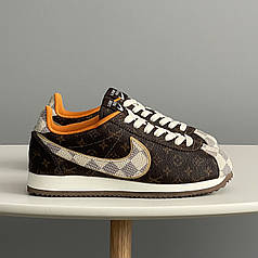 Nike Cortez x Louis Vuitton Brown Beige 36