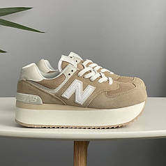 New Balance 574 Platform Brown WL574ZSM