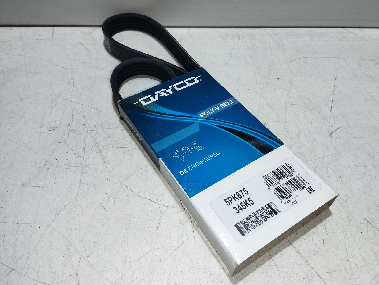 Dayco Ремінь полікліновий 5pk875, фото 1