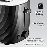 Тостер із піддоном для крихт Maestro MR-706 700 Вт, фото 3