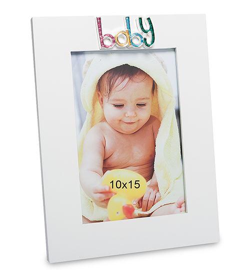 Фоторамка для дитячих фотографій настільна "BABY" розмір фотографії 10*15 см, фото 1