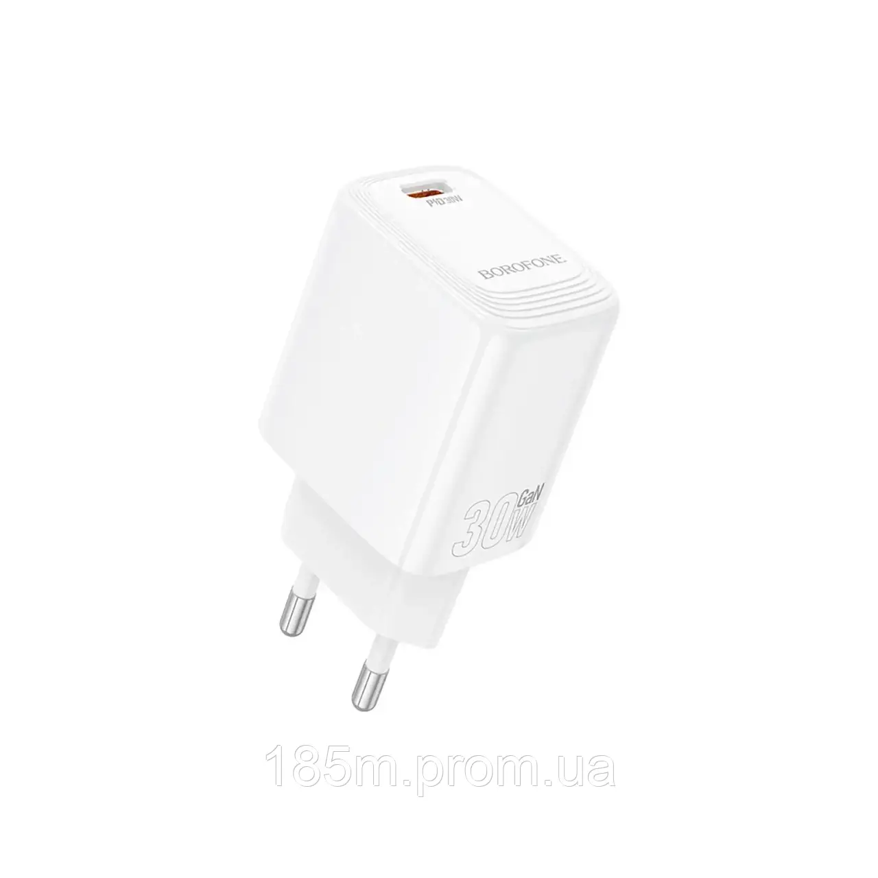 Зарядне BOROFONE BN28 1Type-C GaN PD30W QC3.0 білe, фото 1