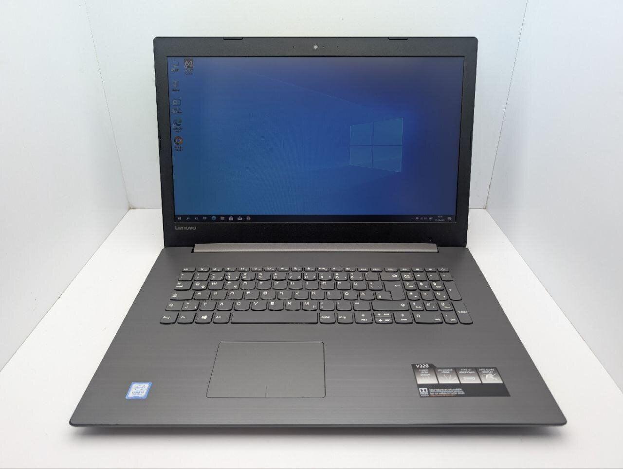 Б/в Ноутбук Lenovo V320-17 17.3" 1600x900| Core i3-7130U| 8 GB RAM| 240 GB SSD| HD 620