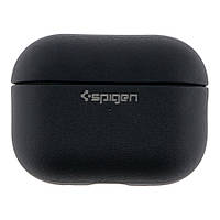 Футляр TPU Spigen Leather Armor для Airpods 4 Black
