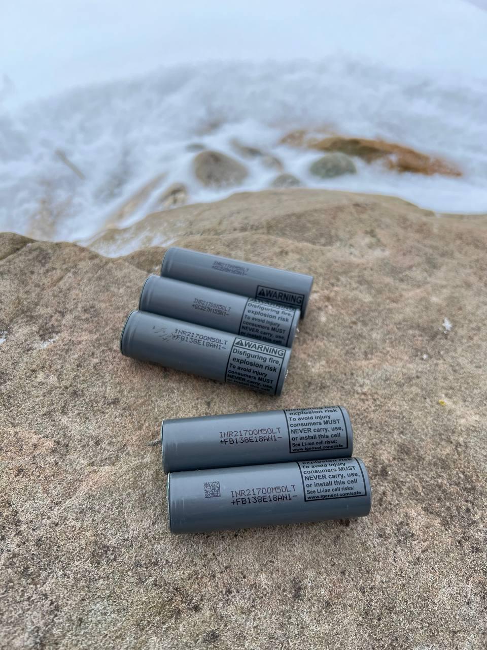 LG INR21700 M50LT — 5000mAh, 9.8A, фото 1