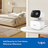IP-Камера TP-LINK Tapo C206 FHD N300 microSD motion detection. зовнішня/внутрішня, AI, фото 8