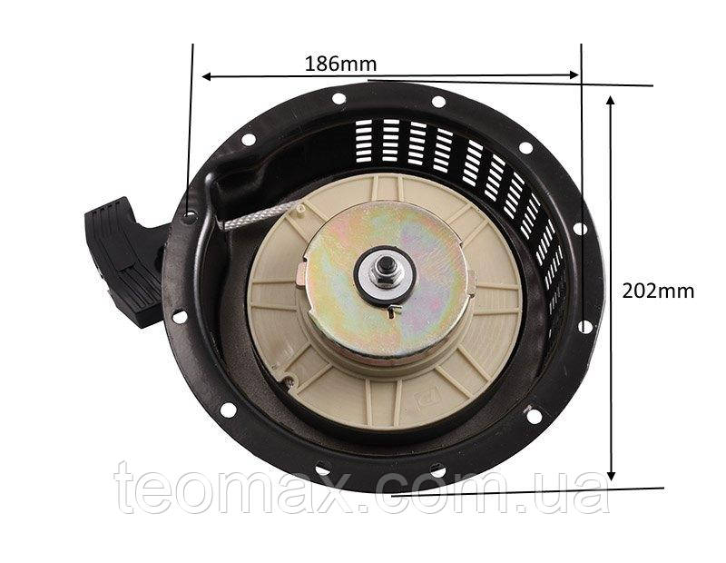 Кришка стартера для мотоблоків, генераторів з дизельним двигуном 178F, фото 1