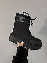 CÉLINE BULKY LACED UP BLACK premium 38