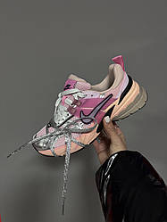 NIKE V2K RUNTEKK | PINK SILVER LACES premium (р) 36