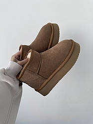 ULTRA MINI PLATFORM GINGER SUEDE+ 🧡 36