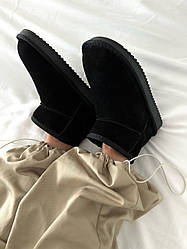 ULTRA MINI BLACK SUEDE• 38