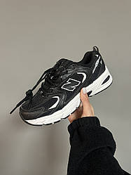 NEW BALANCE 530 | « BLACK / WHITE » premium (р) 36
