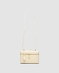 💎 Loro Piana Extra Bag L27 Cream Leather 26 х 16 х 9 см