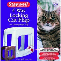 Staywell дверцята для котів, з механічним замком, БЕЛА