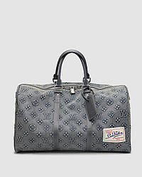 💎  Louis Vuitton Keepall Bandouliere 45 Denim Monogram 45 х 25 х 20 см