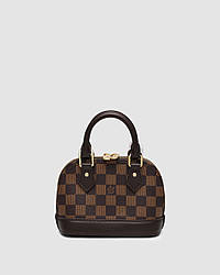 💎 Louis Vuitton Nano Alma Bag Damier Ebene Canvas 16 х 12 х 8 см