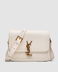 💎 Yves Saint Laurent Small Solferino Cream (підкладка чорного кольору) 18.5 х 14 х 5 см