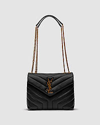💎 Yves Saint Laurent Small Loulou In Quilted Leather 23 x 16 x 7 см