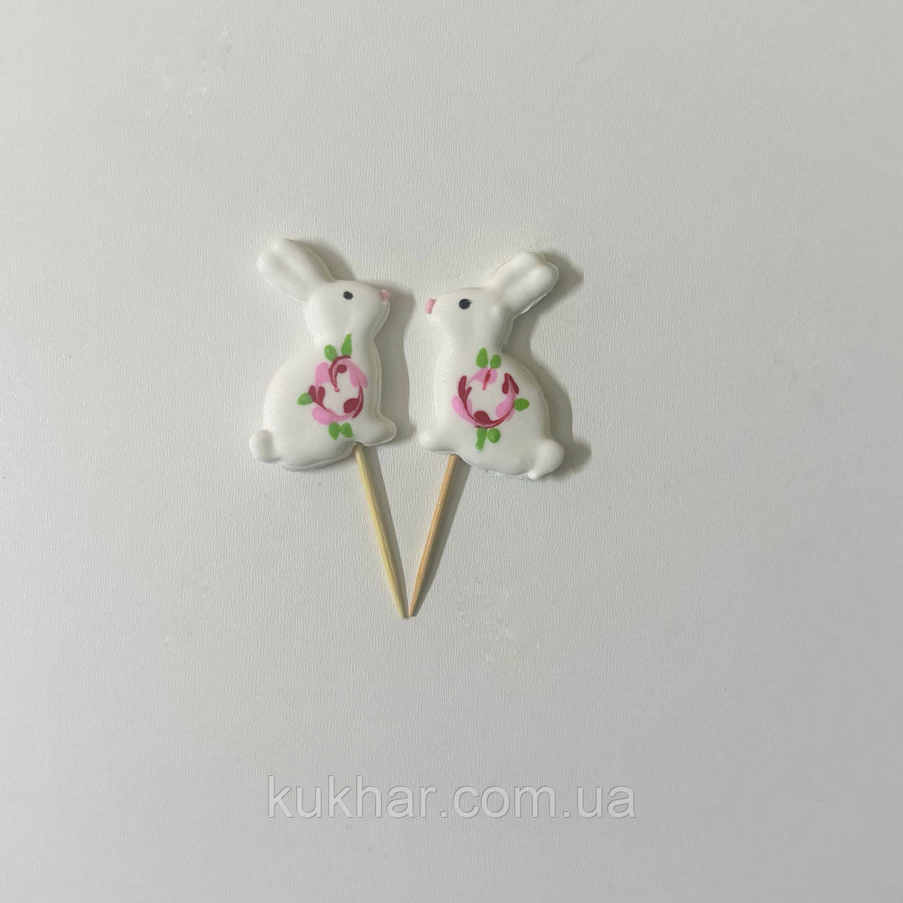 Прикраси на паску "Зайчик писанка" (пара), фото 1