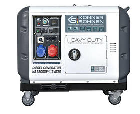 Дизельний генератор «Könner & Söhnen» KS 9300DE-1/3 ATSR (EURO V)