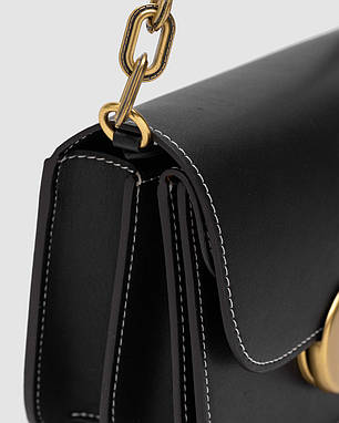 💎 Coach Idol Bag Black/Gold 21 х 15 х 7 см, фото 2