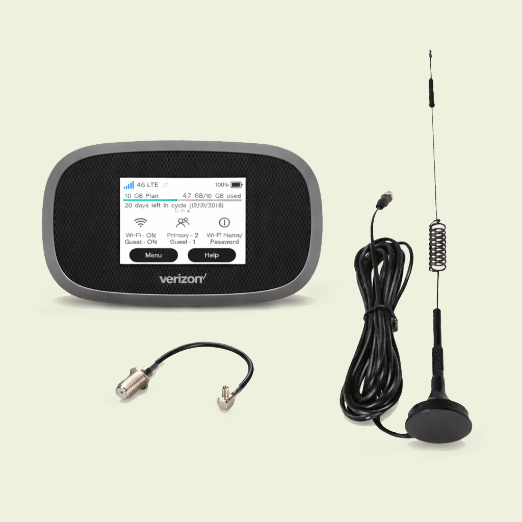 Інтернет роутер 4G WiFi комплект в авто 4G LTE Novatel MiFi 8800L + автомобільна антена 7 Дб, фото 1