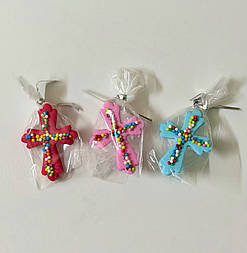 Прикраси на паску "Хрестик святковий" (уп 50шт)