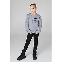 Лосини для дівчинки на хутрі Warm Dots Blue SmileTime, чорні