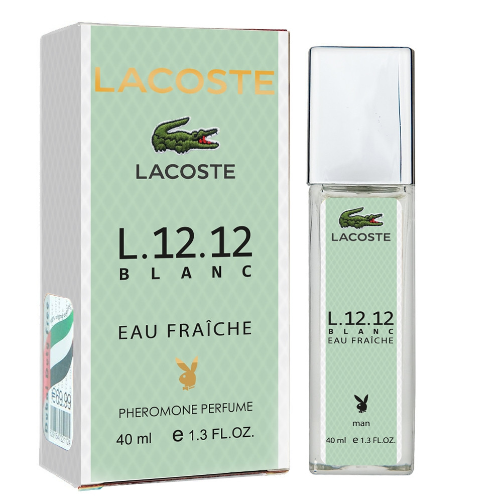 Lacoste L.12.12 Blanc Eau Fraiche Pheromone Parfum чоловічий 40 мл