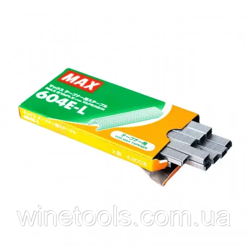 Скоби до степлера садового HT-B MAX 604E-L (4800 шт), фото 1