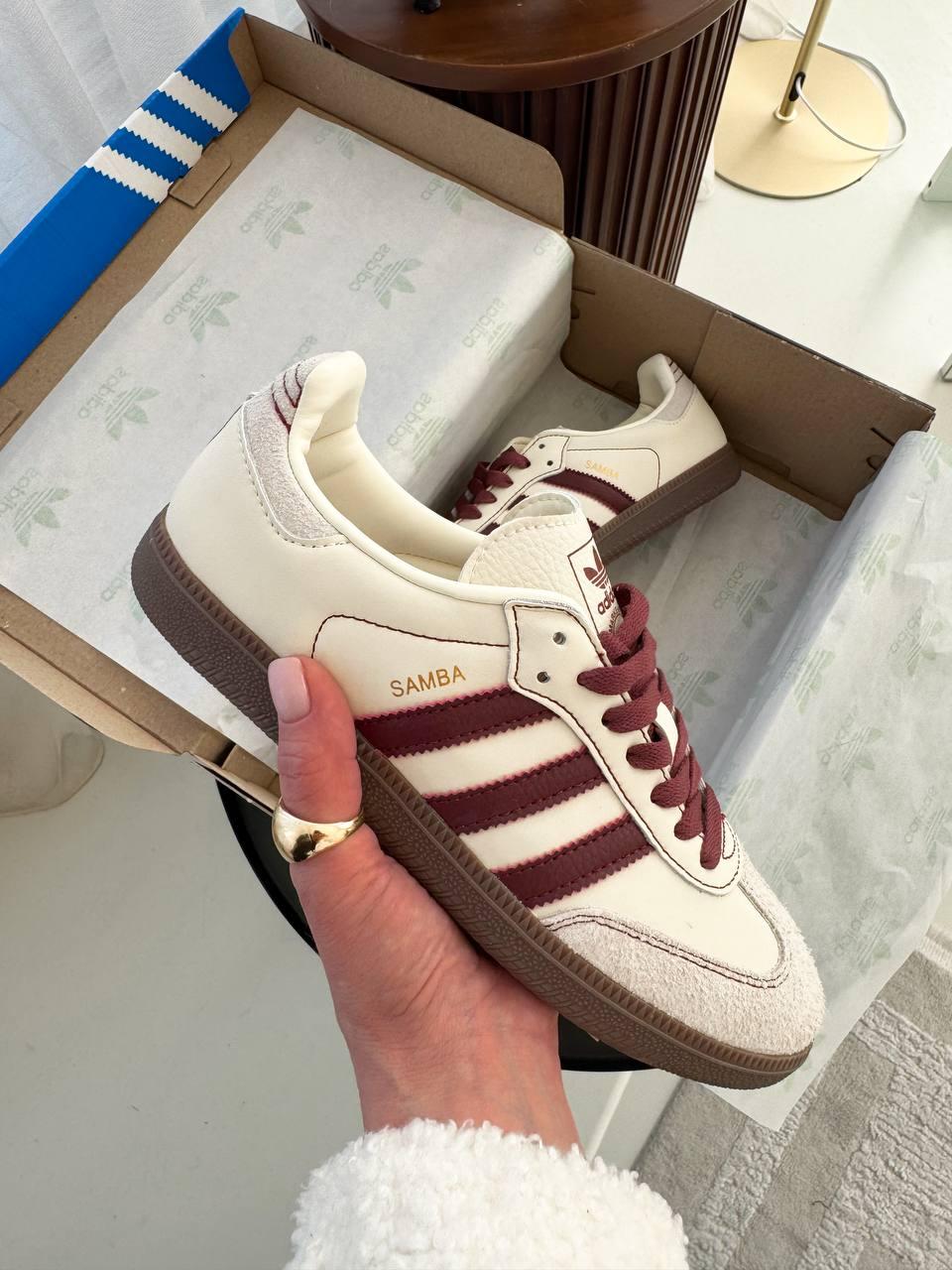 Samba Beige/Maroon 40, фото 1