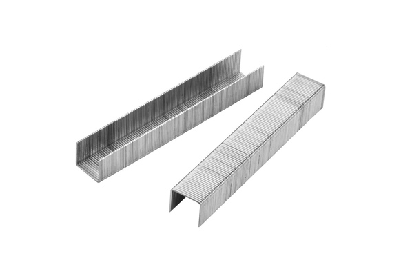 Скоби до будівельного степлера тип-140 скоба 8х1.2мм 1000 шт  Tolsen Tools металеві промислові скоби до степлера, фото 1