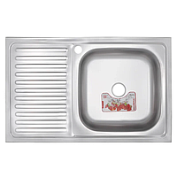 Мойка кухонная Zerix Z8050R-08-180MD (micro decor) (ZS0601)